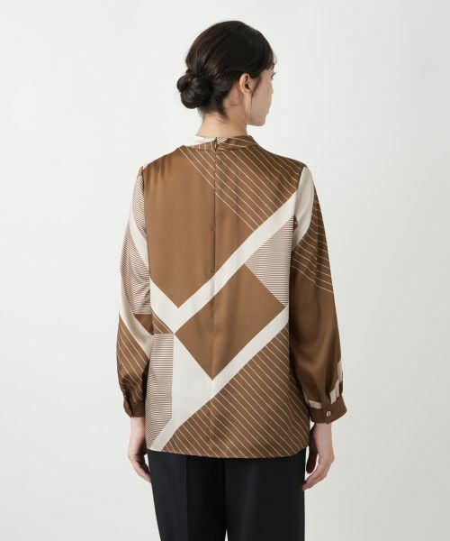 Leilian PLUS HOUSE / レリアンプラスハウス シャツ・ブラウス | ブラウス【ROCHAS Premiere】 | 詳細9