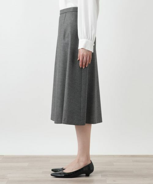 Leilian PLUS HOUSE / レリアンプラスハウス ミニ・ひざ丈スカート | フレアスカート【ROCHAS Premiere】 | 詳細6