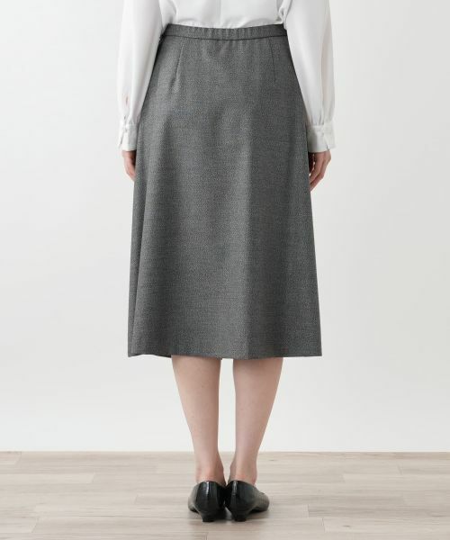 Leilian PLUS HOUSE / レリアンプラスハウス ミニ・ひざ丈スカート | フレアスカート【ROCHAS Premiere】 | 詳細7