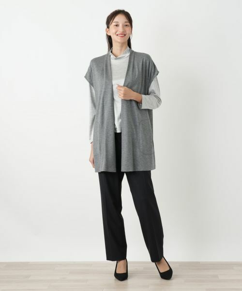 Leilian PLUS HOUSE / レリアンプラスハウス テーラードジャケット | ベスト【プラス企画】 | 詳細1