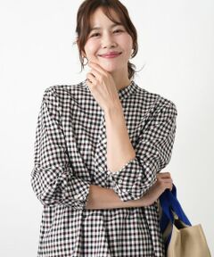 Leilian PLUS HOUSE / レリアンプラスハウス シャツ・ブラウス | ブラウス【プラス企画】