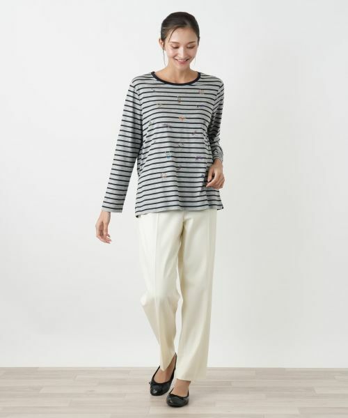 Leilian PLUS HOUSE / レリアンプラスハウス Tシャツ | Tシャツ【Leilian WHITE LABEL】 | 詳細1