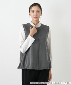Leilian PLUS HOUSE / レリアンプラスハウス テーラードジャケット | ベスト【プラス企画】