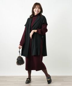 Leilian PLUS HOUSE / レリアンプラスハウス テーラードジャケット | ベスト【プラス企画】