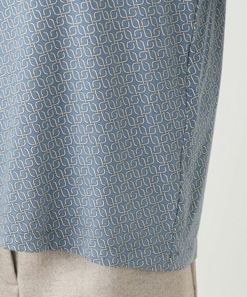 Leilian PLUS HOUSE / レリアンプラスハウス カットソー | 幾何学柄ハイネックトップス【Leilian WHITE LABEL】 | 詳細16