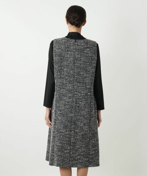 Leilian PLUS HOUSE / レリアンプラスハウス ロング・マキシ丈ワンピース | ジャンパースカート【Leilian WHITE LABEL】 | 詳細10