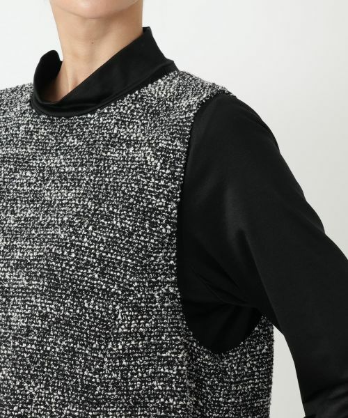 Leilian PLUS HOUSE / レリアンプラスハウス ロング・マキシ丈ワンピース | ジャンパースカート【Leilian WHITE LABEL】 | 詳細14