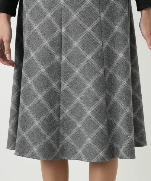 Leilian PLUS HOUSE / レリアンプラスハウス ミニ・ひざ丈スカート | フレアスカート【Leilian WHITE LABEL】 | 詳細15