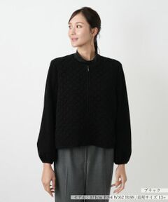 Leilian PLUS HOUSE / レリアンプラスハウス その他アウター | ブルゾン【Leilian WHITE LABEL】