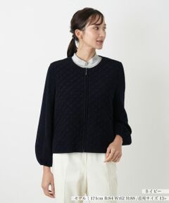 Leilian PLUS HOUSE / レリアンプラスハウス その他アウター | ブルゾン【Leilian WHITE LABEL】