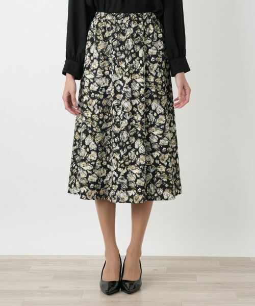 Leilian PLUS HOUSE / レリアンプラスハウス ミニ・ひざ丈スカート | フレアスカート【Leilian WHITE LABEL】 | 詳細13