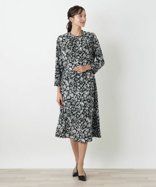 Leilian PLUS HOUSE / レリアンプラスハウス ミニ・ひざ丈スカート | フレアスカート【Leilian WHITE LABEL】 | 詳細4