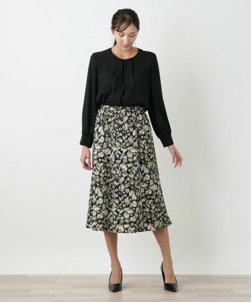 Leilian PLUS HOUSE / レリアンプラスハウス ミニ・ひざ丈スカート | フレアスカート【Leilian WHITE LABEL】 | 詳細7