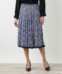 Leilian PLUS HOUSE / レリアンプラスハウス ロング・マキシ丈スカート | プリーツスカート【Leilian WHITE LABEL】