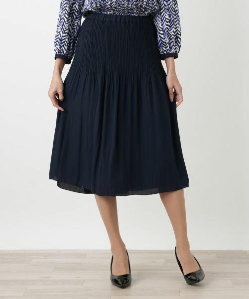 Leilian PLUS HOUSE / レリアンプラスハウス ロング・マキシ丈スカート | プリーツスカート【Leilian WHITE LABEL】 | 詳細14
