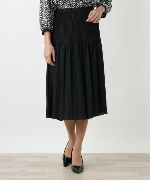 Leilian PLUS HOUSE / レリアンプラスハウス ロング・マキシ丈スカート | プリーツスカート【Leilian WHITE LABEL】 | 詳細7