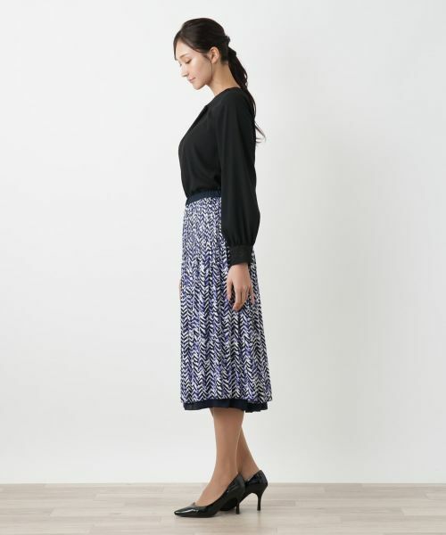 Leilian PLUS HOUSE / レリアンプラスハウス ロング・マキシ丈スカート | プリーツスカート【Leilian WHITE LABEL】 | 詳細9