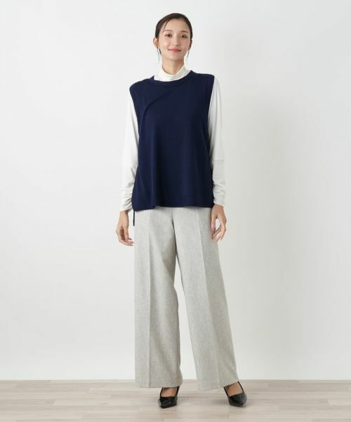 Leilian PLUS HOUSE / レリアンプラスハウス テーラードジャケット | ベスト【Leilian WHITE LABEL】 | 詳細1