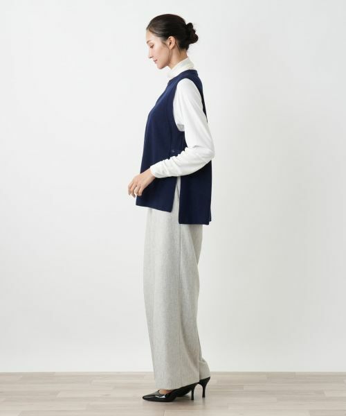 Leilian PLUS HOUSE / レリアンプラスハウス テーラードジャケット | ベスト【Leilian WHITE LABEL】 | 詳細2