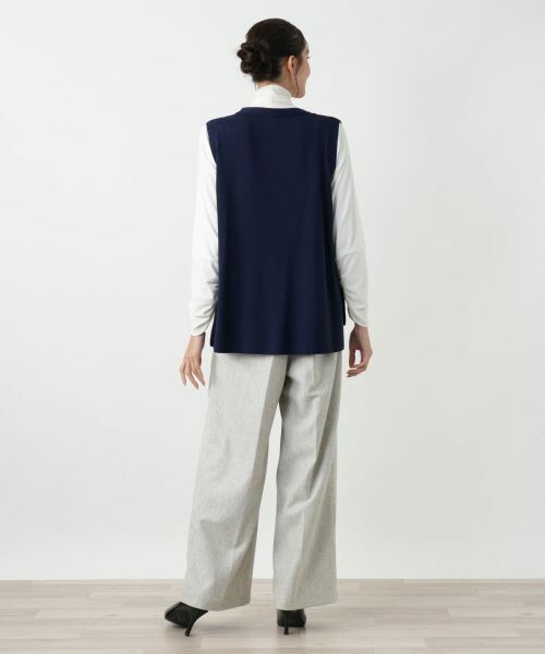 Leilian PLUS HOUSE / レリアンプラスハウス テーラードジャケット | ベスト【Leilian WHITE LABEL】 | 詳細3