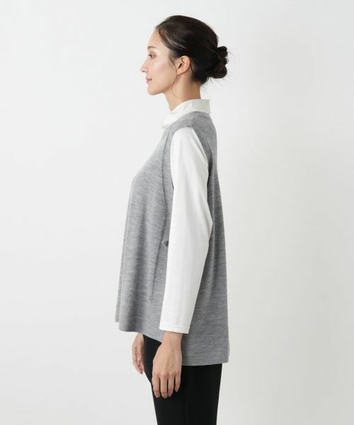 Leilian PLUS HOUSE / レリアンプラスハウス テーラードジャケット | ベスト【Leilian WHITE LABEL】 | 詳細8