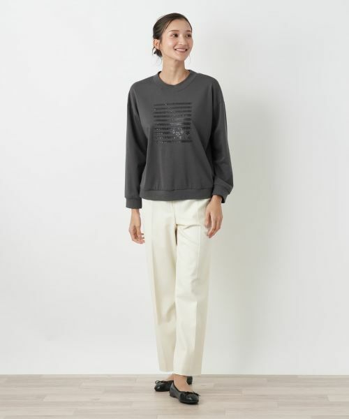 Leilian PLUS HOUSE / レリアンプラスハウス カットソー | カットソー【Leilian WHITE LABEL】 | 詳細1