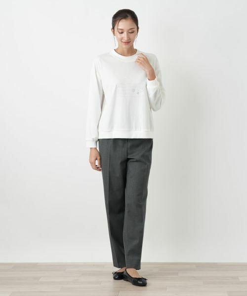 Leilian PLUS HOUSE / レリアンプラスハウス カットソー | カットソー【Leilian WHITE LABEL】 | 詳細4