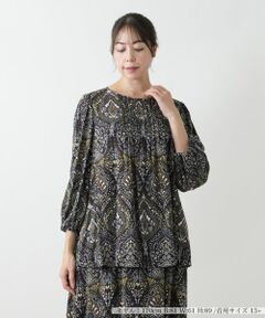 Leilian PLUS HOUSE / レリアンプラスハウス シャツ・ブラウス | ブラウス【プラス企画】