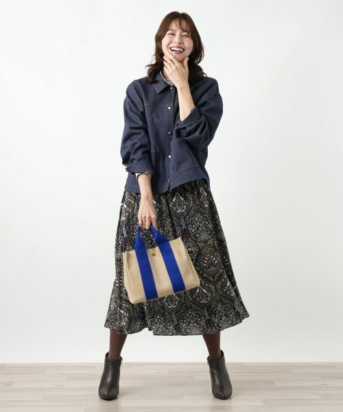 Leilian PLUS HOUSE / レリアンプラスハウス ミニ・ひざ丈スカート | スカート【プラス企画】 | 詳細2