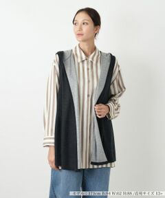 Leilian PLUS HOUSE / レリアンプラスハウス テーラードジャケット | ベスト【Leilian WHITE LABEL】