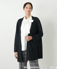 Leilian PLUS HOUSE / レリアンプラスハウス シャツ・ブラウス | 羽織ブラウス【Leilian WHITE LABEL】