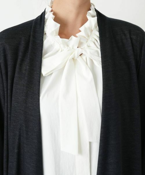 Leilian PLUS HOUSE / レリアンプラスハウス シャツ・ブラウス | 羽織ブラウス【Leilian WHITE LABEL】 | 詳細10