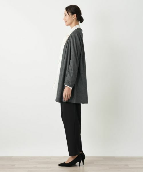 Leilian PLUS HOUSE / レリアンプラスハウス シャツ・ブラウス | 羽織ブラウス【Leilian WHITE LABEL】 | 詳細2