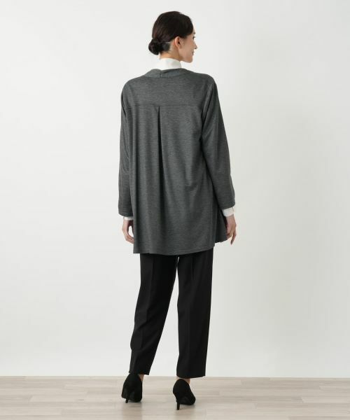 Leilian PLUS HOUSE / レリアンプラスハウス シャツ・ブラウス | 羽織ブラウス【Leilian WHITE LABEL】 | 詳細3