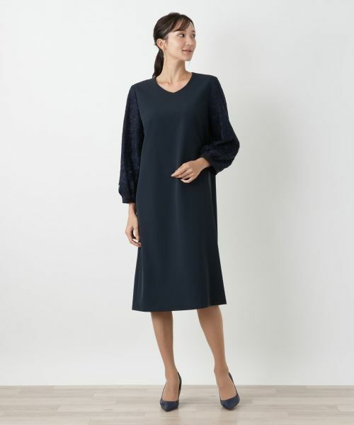 Leilian PLUS HOUSE / レリアンプラスハウス ドレス | ワンピース【Leilian WHITE LABEL】【ライトオケージョン】 | 詳細1