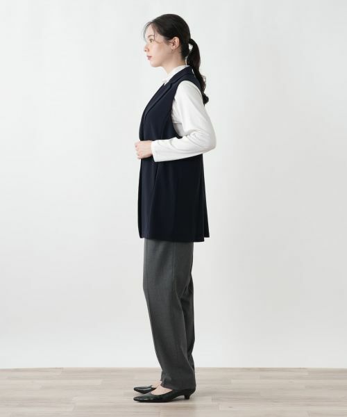 Leilian PLUS HOUSE / レリアンプラスハウス テーラードジャケット | ベスト【Leilian WHITE LABEL】 | 詳細2