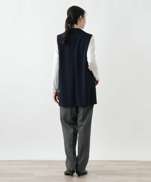 Leilian PLUS HOUSE / レリアンプラスハウス テーラードジャケット | ベスト【Leilian WHITE LABEL】 | 詳細3