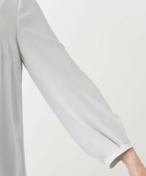 Leilian PLUS HOUSE / レリアンプラスハウス シャツ・ブラウス | ドレープフロントブラウス【Leilian WHITE LABEL】 | 詳細12