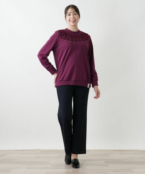 Leilian PLUS HOUSE / レリアンプラスハウス カットソー | カットソー【MUSE BY ROCHAS Premiere】 | 詳細1