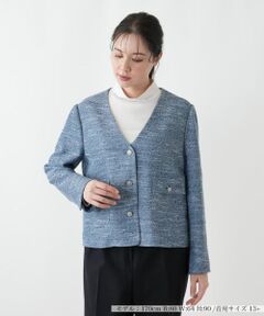 Leilian PLUS HOUSE / レリアンプラスハウス テーラードジャケット | ジャケット【Leilian WHITE LABEL】