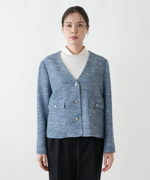 Leilian PLUS HOUSE / レリアンプラスハウス テーラードジャケット | ジャケット【Leilian WHITE LABEL】 | 詳細4