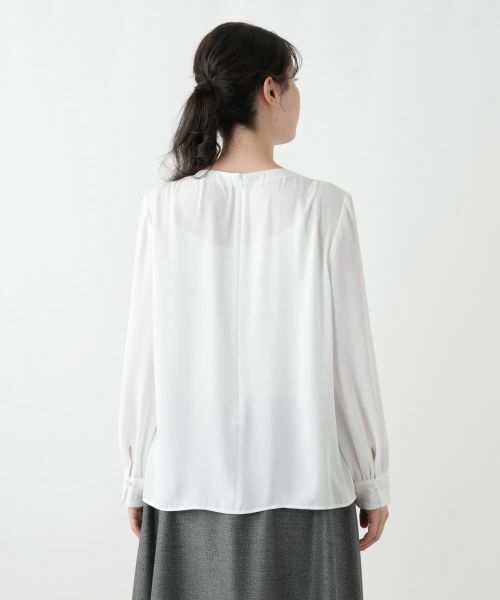 Leilian PLUS HOUSE / レリアンプラスハウス シャツ・ブラウス | ブラウス【Leilian WHITE LABEL】【ライトオケージョン】 | 詳細9