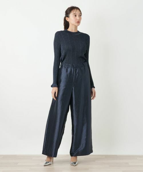 Leilian PLUS HOUSE / レリアンプラスハウス その他パンツ | ワイドパンツ【BOURGE】 | 詳細1