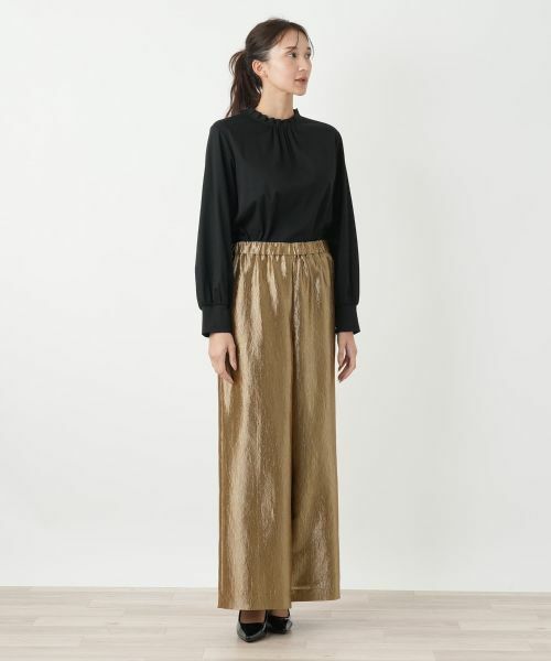 Leilian PLUS HOUSE / レリアンプラスハウス その他パンツ | ワイドパンツ【BOURGE】 | 詳細4