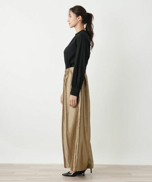Leilian PLUS HOUSE / レリアンプラスハウス その他パンツ | ワイドパンツ【BOURGE】 | 詳細5