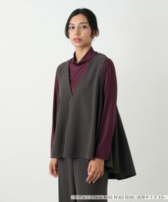 Leilian PLUS HOUSE / レリアンプラスハウス テーラードジャケット | ベスト【BOURGE】