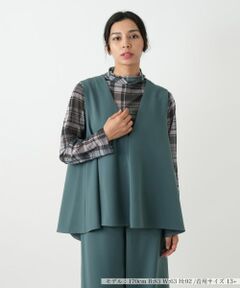 Leilian PLUS HOUSE / レリアンプラスハウス テーラードジャケット | ベスト【BOURGE】