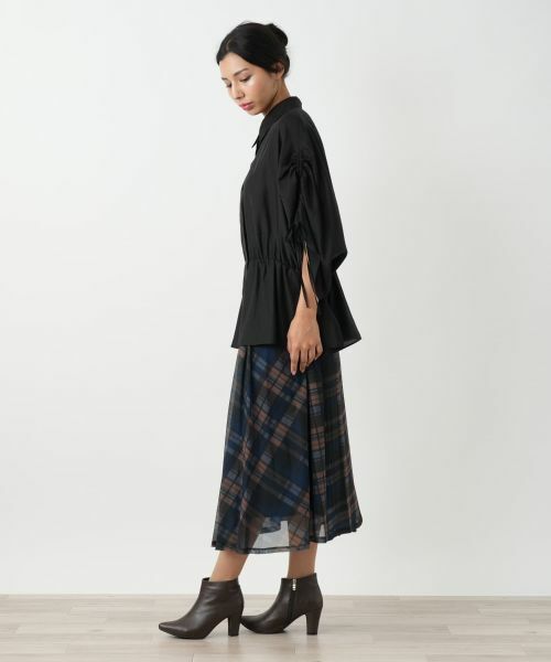 Leilian PLUS HOUSE / レリアンプラスハウス ミニ・ひざ丈スカート | スカート【BOURGE】 | 詳細2