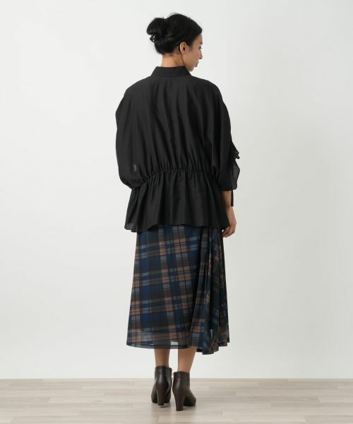 Leilian PLUS HOUSE / レリアンプラスハウス ミニ・ひざ丈スカート | スカート【BOURGE】 | 詳細3