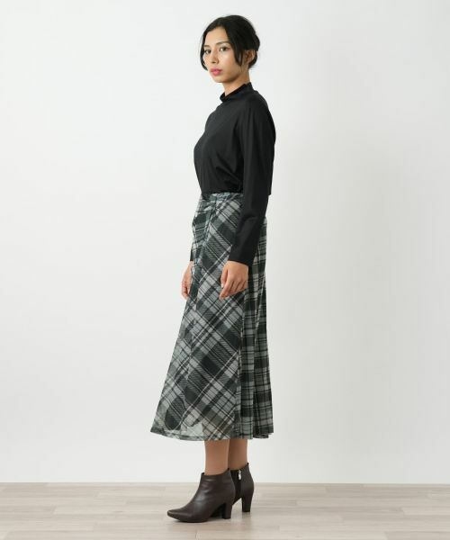 Leilian PLUS HOUSE / レリアンプラスハウス ミニ・ひざ丈スカート | スカート【BOURGE】 | 詳細5